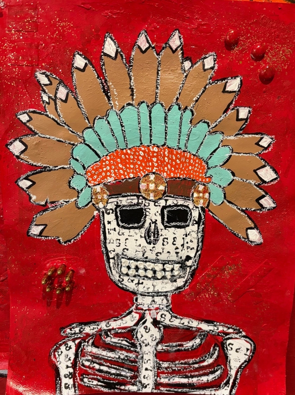 Red Bones of Texas by artist Scott Leopold